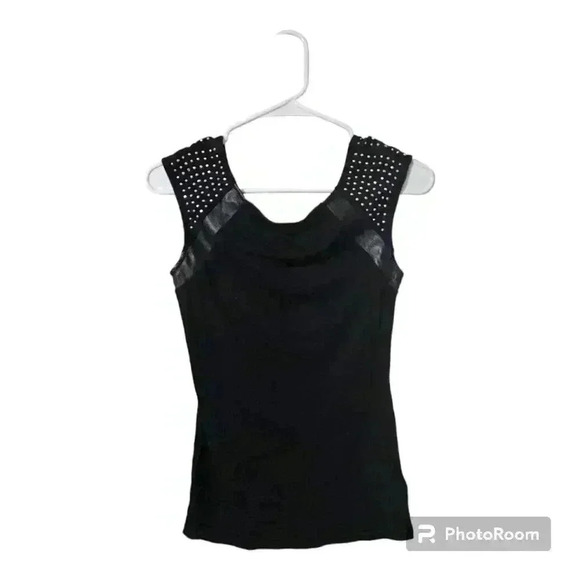 Express Tops - Womens rhinestone studded tank top!